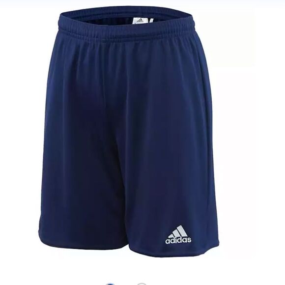 Adidas Kids' Parma 16 Soccer Short Dark Blue/white M NWT 2-pack - Picture 1 of 7